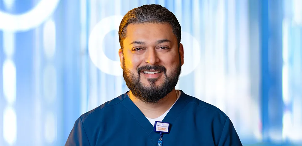 Headshot of Mohsin Ali representing careers at UMass Memorial Health