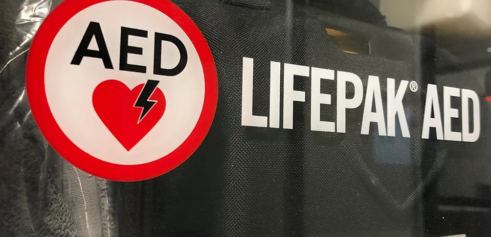 AED signage