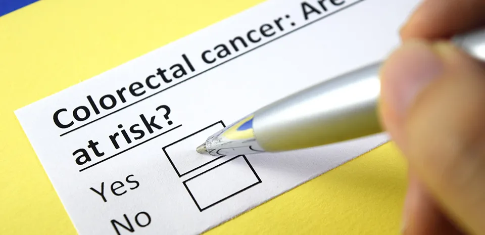 colorectal cancer risk checklist