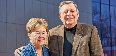 Nancy and Frank Hursey