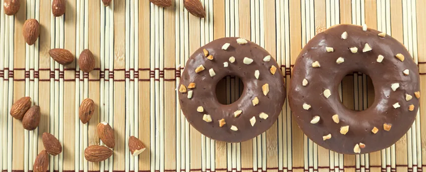 chocolate covered donuts